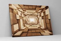 Obraz 3d priestor z dreva zs1289